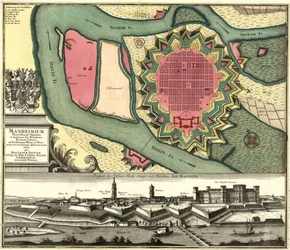 Prospekt der Kurfürstlichen Haupt- und Residenzstadt Mannheim